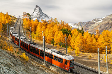 氷河特急などの絶景列車体験