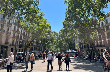 バルセロナ旧市街散策