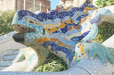 グエル公園入場