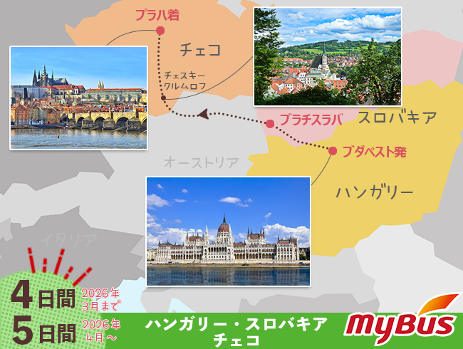 ツアー行程地図