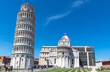 ピサの斜塔予約入場チケット付き!フィレンツェから行く午後観光(日本語公認ガイド付)