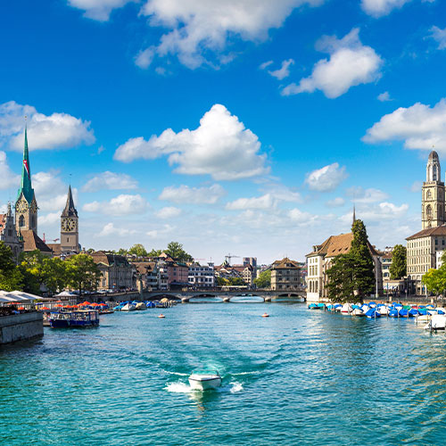 チューリッヒ発現地オプショナルツアー